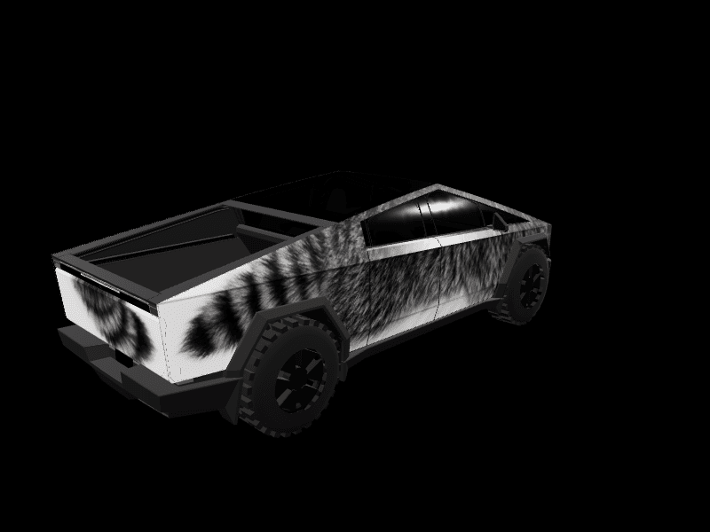 JIMOTHY custom Tesla Cybertruck wrap design